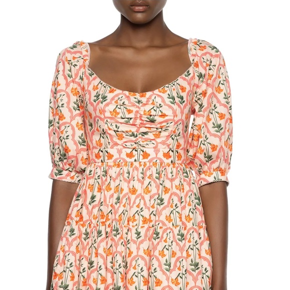 Agua by Agua Bendita Curandera Guanabana Botanico Rosa Dress - Picture 4 of 13